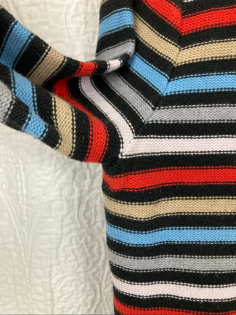 Liz Claiborne Striped Cardigan Women’s sz Medium Cotton